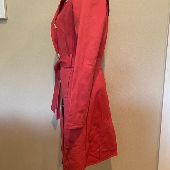 Express Designer Studio Coral Mid-Long Coat Small - Picture 3 of 8